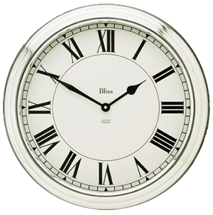 Zifferblatt einer Uhr